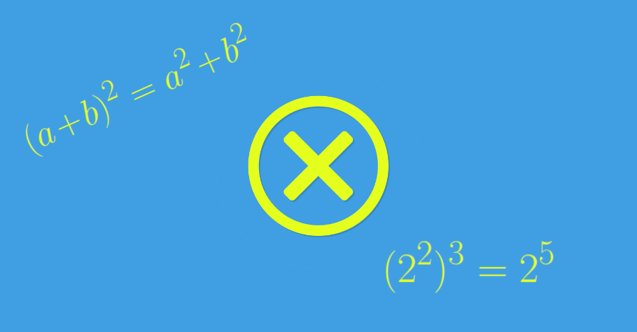 10 Erros Que Você Deve Evitar ao Trabalhar Com Potenciação