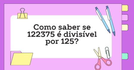 Critérios de divisibilidade