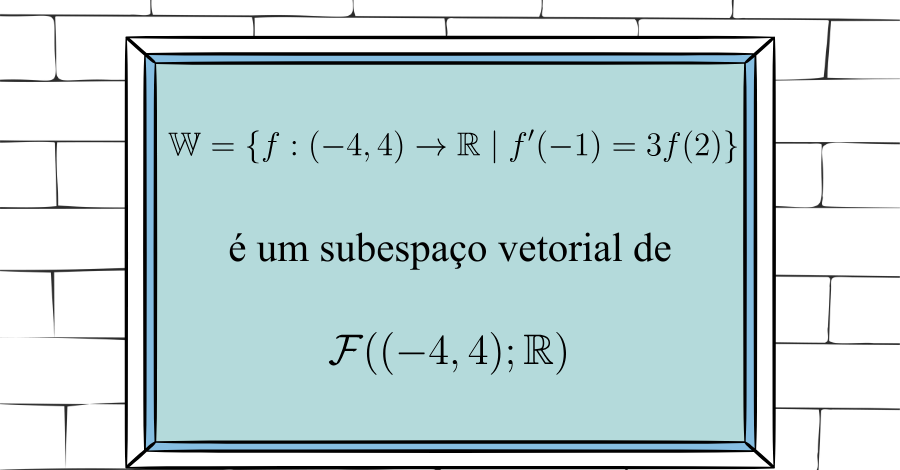 Mathacl Álgebra Linear - 01- Um subespaço de $\mathcal{F}((-4,4);\mathbb{R ...