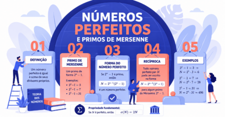 Teoria dos Números – 02 – Números perfeitos e primos de Mersenne: uma caracterização clássica